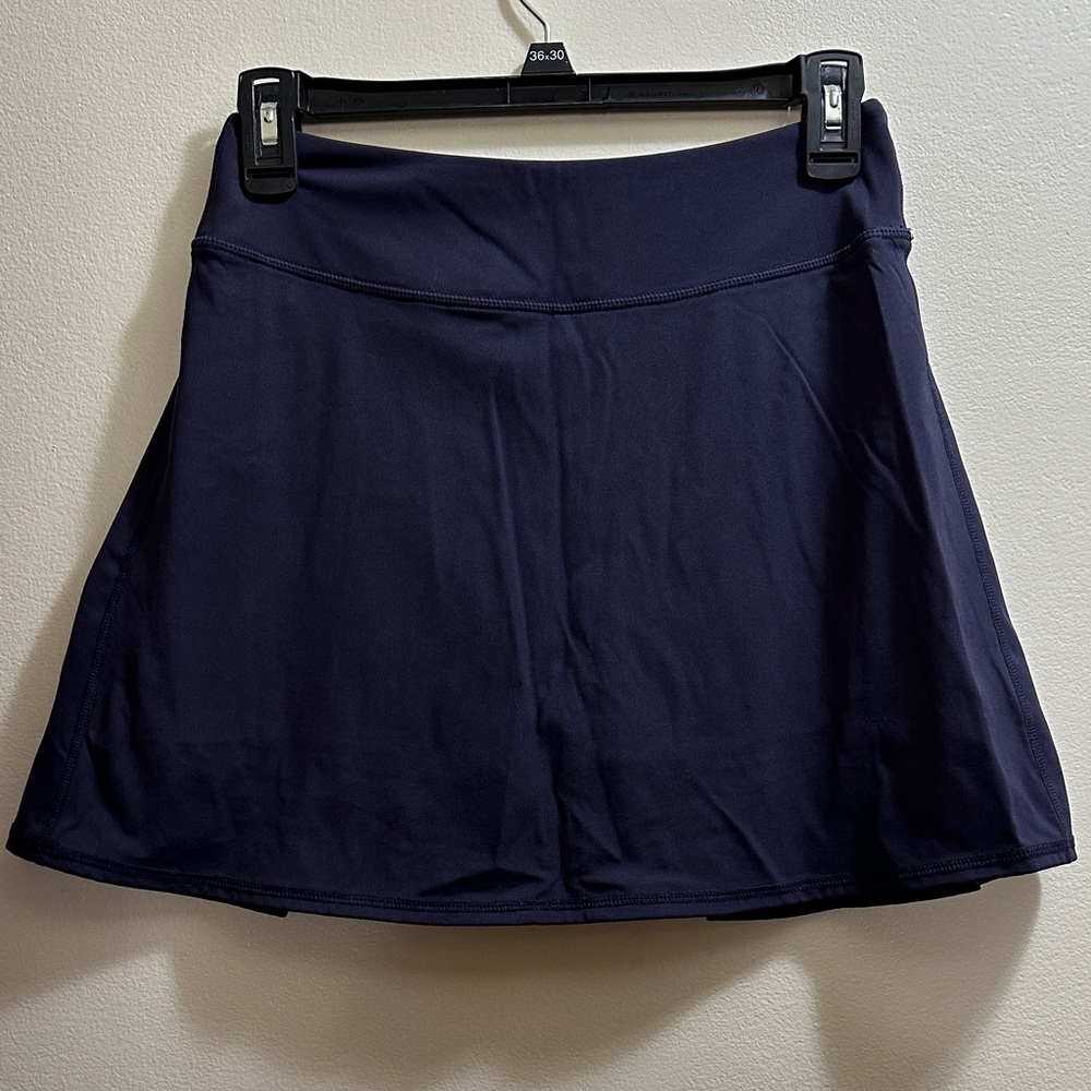 Women's Navy Blue Athletic Skirt